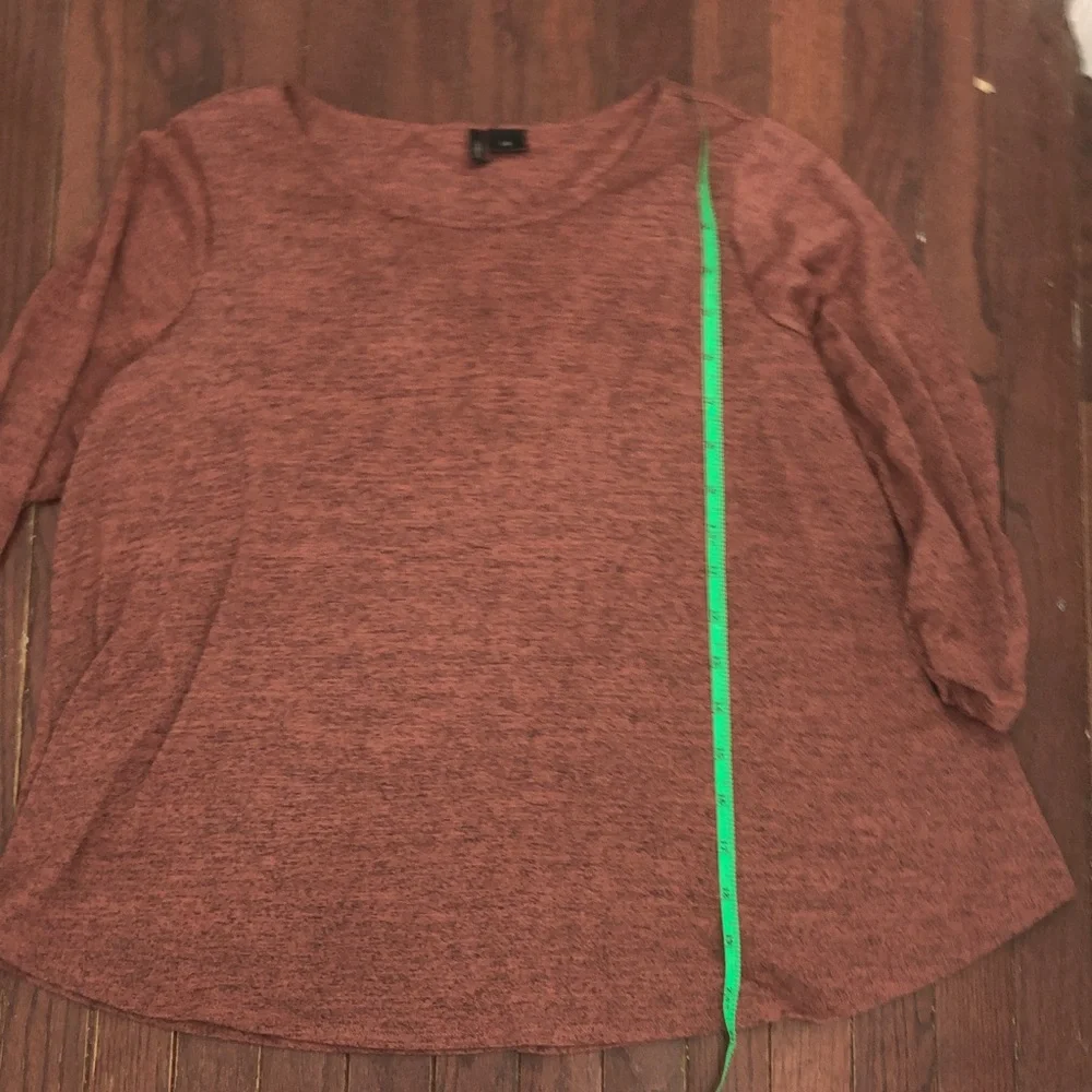 New Directions Brick Long Sleeve Tee - Picture 4 of 4